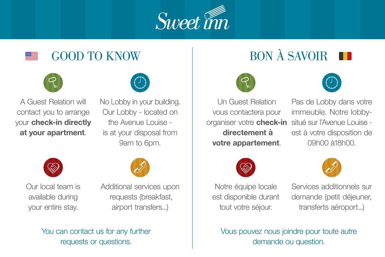 Sweet Inn Apartments-Eu Parliament Brussels Luaran gambar